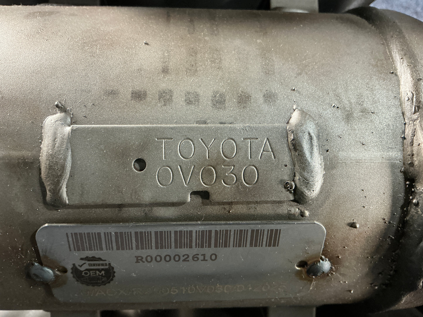 TOYOTA Exhaust Manifold OEM PN 250510V030 EPA Code ACX