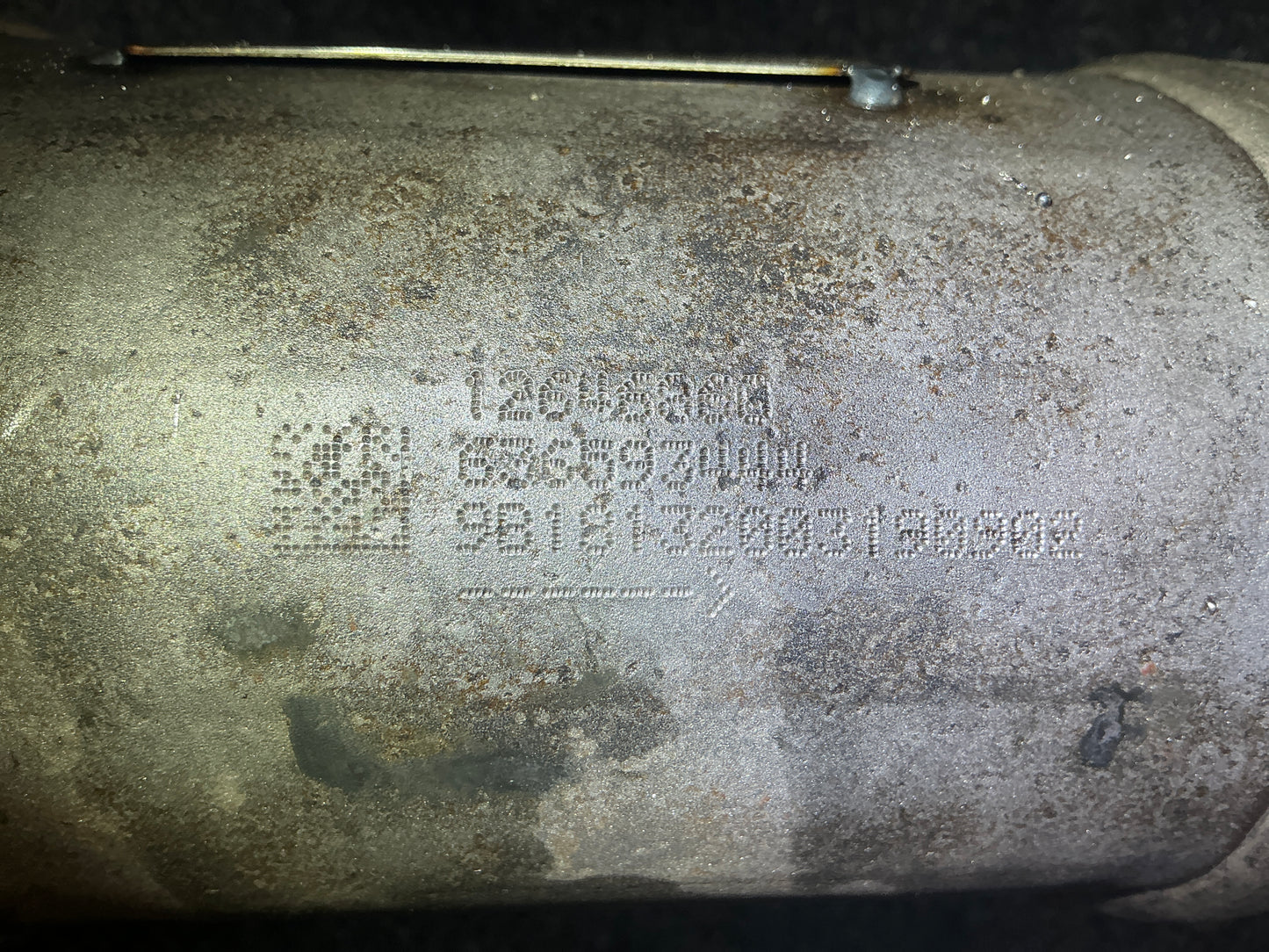 GM Exhaust Manifold OEM PN 85000356 EPA Code ACX