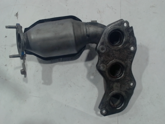 Left, Catalytic Converter with Integrated Exhaust Manifold