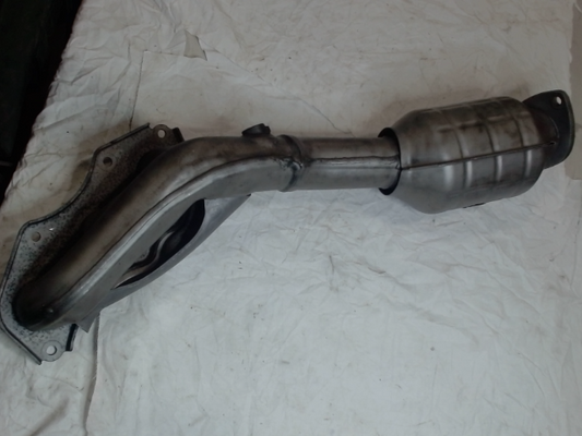 Left, Catalytic Converter with Integrated Exhaust Manifold