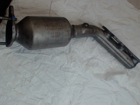 Left, Catalytic Converter with Integrated Exhaust Manifold