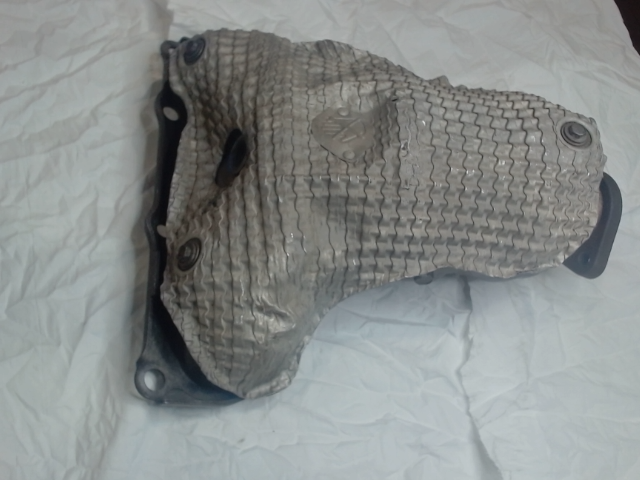 Left, Catalytic Converter with Integrated Exhaust Manifold