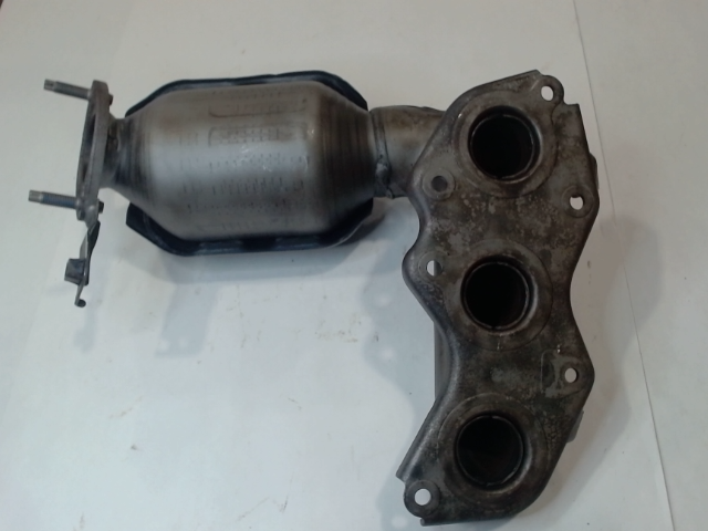 Left, Catalytic Converter with Integrated Exhaust Manifold