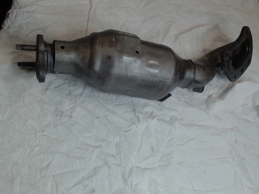 Right, Catalytic Converter with Integrated Exhaust Manifold