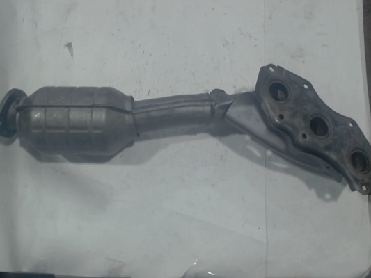 Left, Catalytic Converter with Integrated Exhaust Manifold