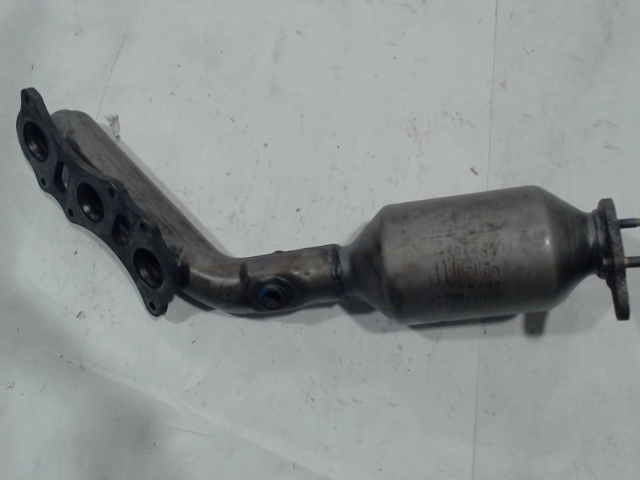 Left, Catalytic Converter with Integrated Exhaust Manifold