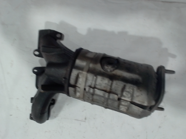 Left, Catalytic Converter with Integrated Exhaust Manifold