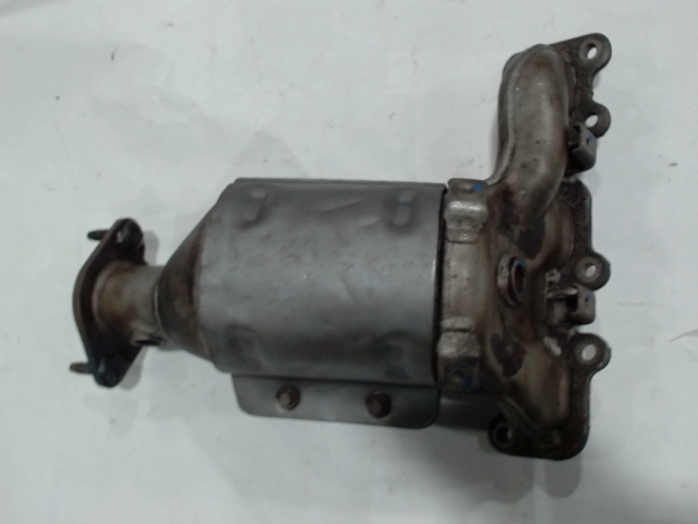 Left, Catalytic Converter with Integrated Exhaust Manifold
