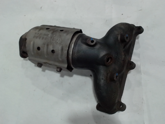 Left, Catalytic Converter with Integrated Exhaust Manifold
