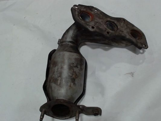 Left, Catalytic Converter with Integrated Exhaust Manifold